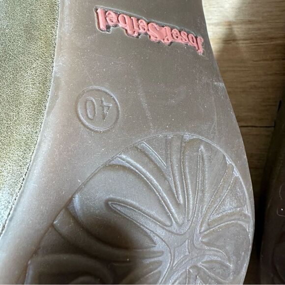 Josef Seibel Olive Green Sandals Women’s Size 8.5 - Picture 6 of 6